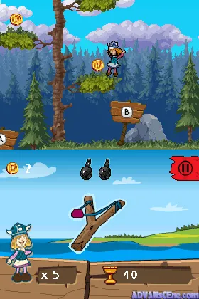 Vicky the Viking - Part 2 (Europe) (En,Fr,De,Nl) screen shot game playing